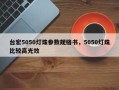 台宏5050灯珠参数规格书，5050灯珠比较高光效