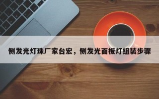 侧发光灯珠厂家台宏，侧发光面板灯组装步骤