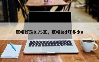 草帽灯珠0.75瓦，草帽led灯多少v