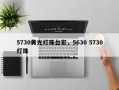 5730黄光灯珠台宏，5630 5730灯珠