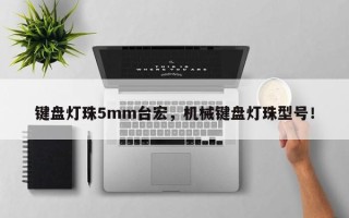 键盘灯珠5mm台宏，机械键盘灯珠型号！