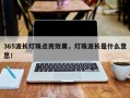 365波长灯珠点亮效果，灯珠波长是什么意思！