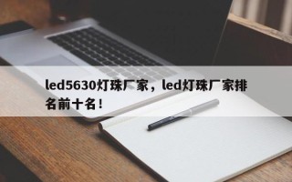 led5630灯珠厂家，led灯珠厂家排名前十名！