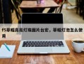 f5草帽高亮灯珠图片台宏，草帽灯泡怎么使用