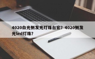 4020白光侧发光灯珠台宏？4020侧发光led灯珠？
