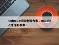 led0603灯珠参数台宏，0805led灯珠的参数！