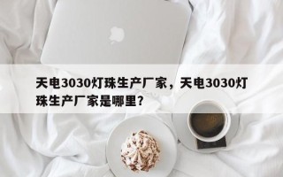 天电3030灯珠生产厂家，天电3030灯珠生产厂家是哪里？