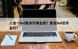 二合一led紫白灯珠台宏？紫光led芯片台灯？