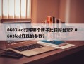 0603led灯珠哪个牌子比较好台宏？0603led灯珠的参数？