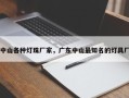 中山各种灯珠厂家，广东中山最知名的灯具厂