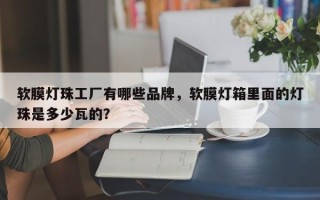 软膜灯珠工厂有哪些品牌，软膜灯箱里面的灯珠是多少瓦的？
