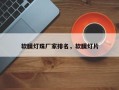 软膜灯珠厂家排名，软膜灯片
