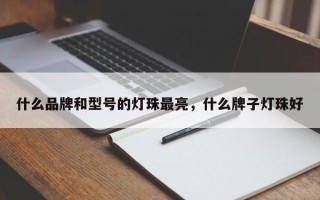 什么品牌和型号的灯珠最亮，什么牌子灯珠好