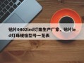 贴片0402led灯珠生产厂家，贴片led灯珠规格型号一览表