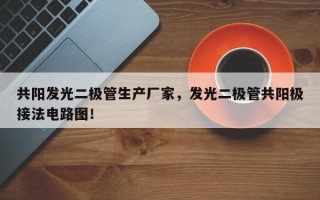 共阳发光二极管生产厂家，发光二极管共阳极接法电路图！