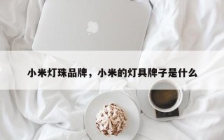 小米灯珠品牌，小米的灯具牌子是什么