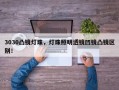3030凸镜灯珠，灯珠照明透镜凹镜凸镜区别！