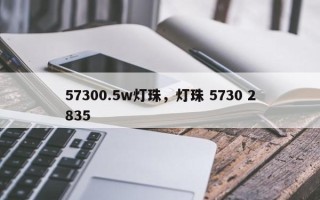 57300.5w灯珠，灯珠 5730 2835