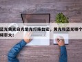 蓝光黄光白光紫光灯珠台宏，黄光和蓝光哪个频率大！