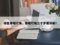 绿色草帽灯珠，草帽灯珠三个步骤详解？