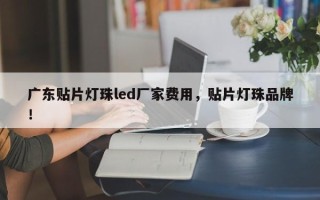 广东贴片灯珠led厂家费用，贴片灯珠品牌！
