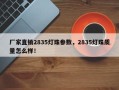 厂家直销2835灯珠参数，2835灯珠质量怎么样！