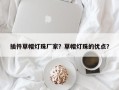 插件草帽灯珠厂家？草帽灯珠的优点？