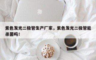 紫色发光二极管生产厂家，紫色发光二极管能杀菌吗！