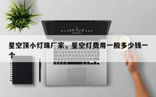 星空顶小灯珠厂家，星空灯费用一般多少钱一个