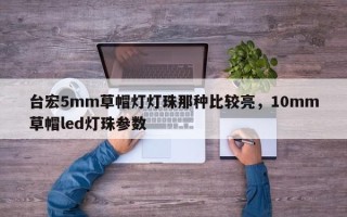 台宏5mm草帽灯灯珠那种比较亮，10mm草帽led灯珠参数