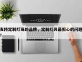 支持定制灯珠的品牌，定制灯具最担心的问题？