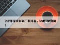 led灯珠铜支架厂家排名，led灯架费用！