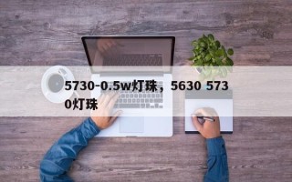 5730-0.5w灯珠，5630 5730灯珠