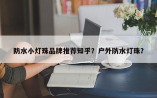 防水小灯珠品牌推荐知乎？户外防水灯珠？