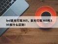 led紫光灯珠365，紫光灯珠365和395有什么区别！