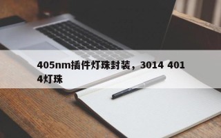 405nm插件灯珠封装，3014 4014灯珠