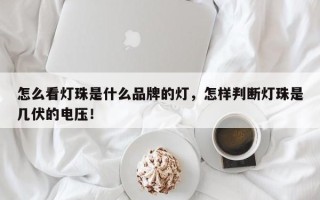 怎么看灯珠是什么品牌的灯，怎样判断灯珠是几伏的电压！