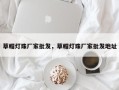 草帽灯珠厂家批发，草帽灯珠厂家批发地址