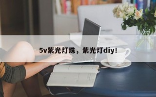 5v紫光灯珠，紫光灯diy！
