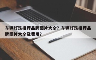 车辆灯珠推荐品牌图片大全？车辆灯珠推荐品牌图片大全及费用？