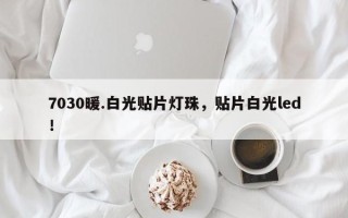 7030暖.白光贴片灯珠,贴片白光led! 7030暖.白光贴片灯珠,贴片白光led!