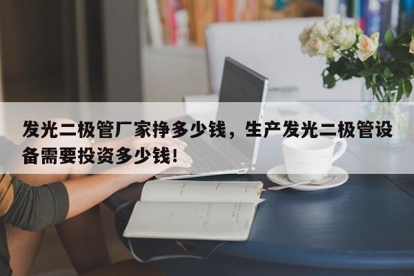 发光二极管厂家挣多少钱，生产发光二极管设备需要投资多少钱！-第1张图片-LED灯珠-LED灯珠贴片-LED灯珠厂家台宏光电